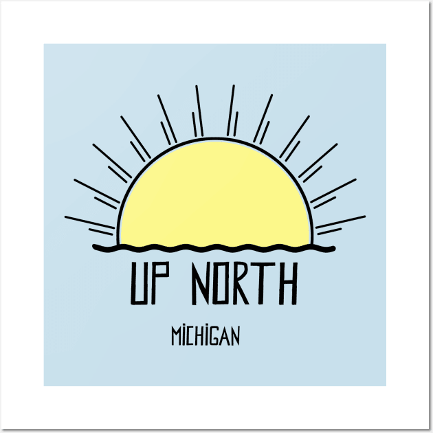 Up North Michigan Wall Art by Megan Noble